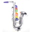 Saxophone With 8 Colored Keys