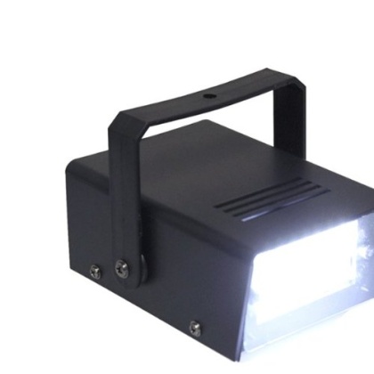 LED Mini White Flashing Strobe Light