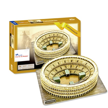 Roman Colosseum 3D Puzzle, 84 Pieces