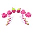 Deluxe Pink Tea Set For Kids With Tea Pots, Cups, Dishes And Kitchen Utensils (18 pcs)