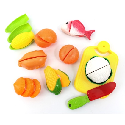 Cutting Board Play Food Play Set For Kids