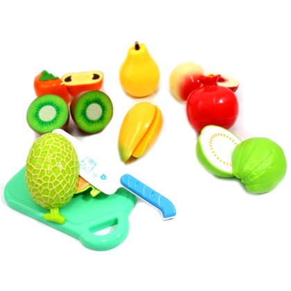 Kitchen Fun Cutting Fruits Food Playset