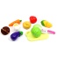 Kitchen Fun Cutting Vegetables Food Playset