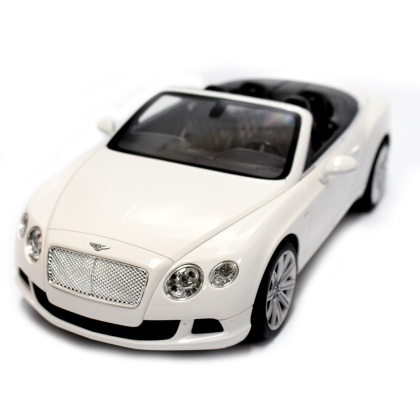 1:12 RC Bentley Continental GT Convertible (White)