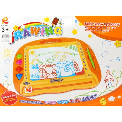 Rainbow Color Magnetic Drawing Doodle Board