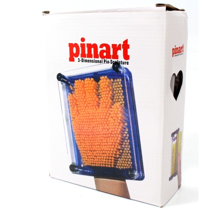 3D Pin Art Impression Board (Orange)