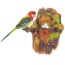 Singing & Chirping Bird Wall Mount