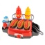 Hot Dog Roller Grill Pretend Food Playset