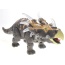 Walking Triceratops Dinosaur Toy With Lights And Sounds (Gray)