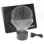 3D Illusion Grow LED Alien Shapes Lamp 7 Colors USB Power
