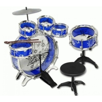 Musical Instrument Drum Playset (Blue)