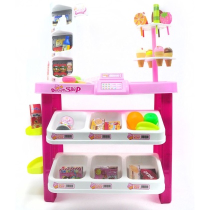 Dessert Shop 40 piece Luxury Supermarket Grocery Playset