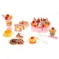 Birthday Cake 75pcs Pretend Play Food Toy Set (Pink)