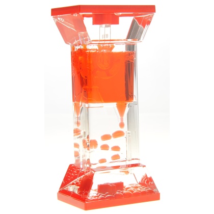 Liquid Motion Bubbler With One Wheel (Red)