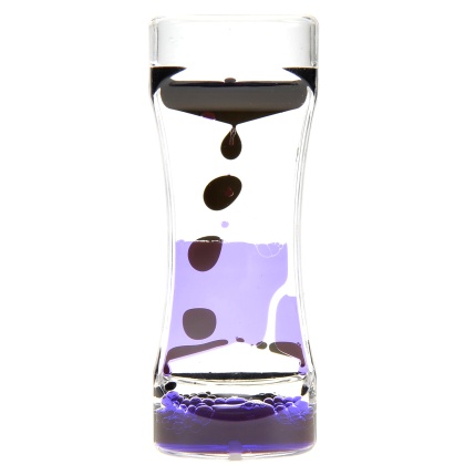 Liquid Motion Bubbler (Black Purple)