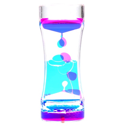 Liquid Motion Bubbler (Blue Pink)