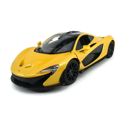 1:14 RC McLaren P1 Sport Car With Lights and Open Doors (Yellow)