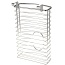 Cabinet Storage Plastic Bag Holder (Chrome)