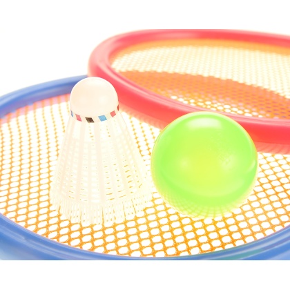 Badminton Set For Kids With 2 Rackets, Ball And Birdie