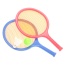 Badminton Set For Kids With 2 Rackets, Ball And Birdie