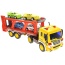 1:16 2-in-1 Friction Powered Transporter Truck With Lights And Sounds