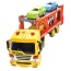 1:16 2-in-1 Friction Powered Transporter Truck With Lights And Sounds