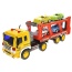 1:16 2-in-1 Friction Powered Transporter Truck With Lights And Sounds