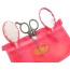 Beauty Salon Fashion Set With Hair Dryer, Curling Iron, Mirror, Scissors, Hair Brush, And More