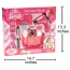Beauty Salon Fashion Set With Hair Dryer, Curling Iron, Mirror, Scissors, Hair Brush, And More