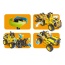 Building Blocks Bricks Construction Kit STEM Toy (Bulldozer), 301pcs