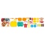 Portable Snack Bar Case Play Set 35pcs