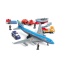 Kids Airport Playset 57-Piece