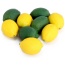 Yellow And Green Lifelike Fake Lemons