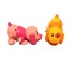 Set Of 12 Wind Up Colorful Dogs