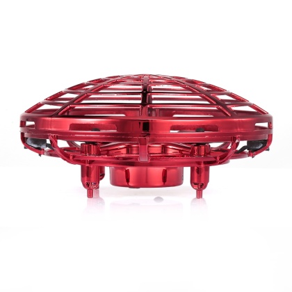 Mini UFO Hand Controlled Quadcopter (Red)