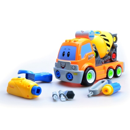 Take Apart Build Your Own Cement Mixer Truck