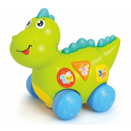 Talking Dinosaur Toy With Lights, Sounds, And Educational Activities