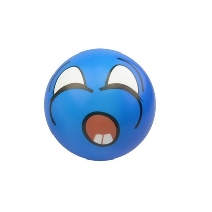 Mini Emoji Soft Foam Stress Balls (24 Balls Per Box)