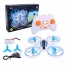 Mini LED Quadcopter For Beginners (Blue)