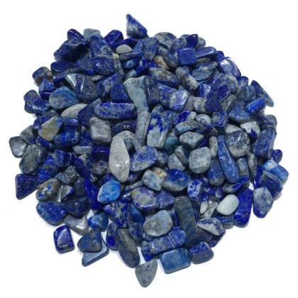 Lapis Lazuli Tumbled Chips Stone (1 Pound)