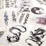 More Temporary Tattoos Men Women Kids