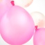 Party Pink and White Confetti Balloon