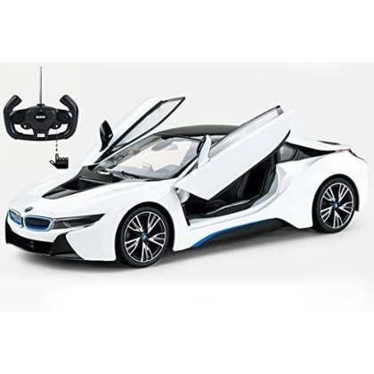 1:14 RC BMW i8 Authentic w/Open Doors RC Car White