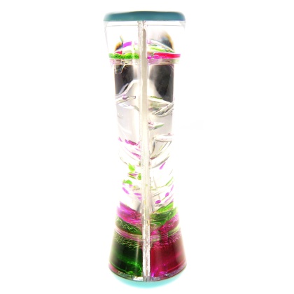 Liquid Motion Bubbler (Green Pink)