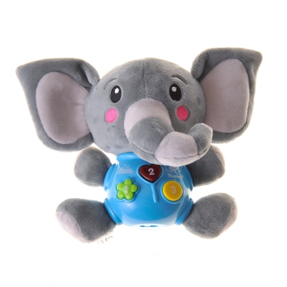 Plush Musical Elephant Infant Toy