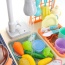 Pretend Kitchen Play Set With Lights And Sound | Realistic Working Sink With Water Circulation