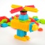 Colorful Bristle Shape Building Blocks | 112 Pieces