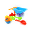 Beach Toy Playset With Wheelbarrow (Colors May Vary)