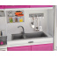My Modern Kitchen Full Deluxe Kit Battery Operated Kitchen Playset : Refrigerator, Stove, Sink, Microwave
