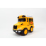 School Bus RC Toy Car For Kids With Steering Wheel Remote, Lights and Sounds